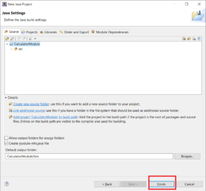 Creating a Java 9 Module in Eclipse